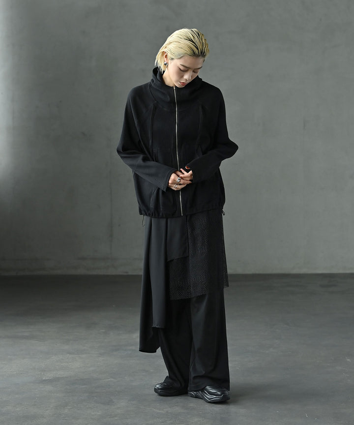 アシンメトリーレイヤードパンツ