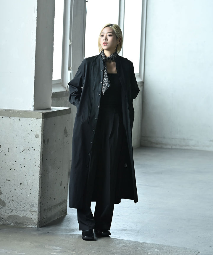 ハンドペイント風ドットスカーフ