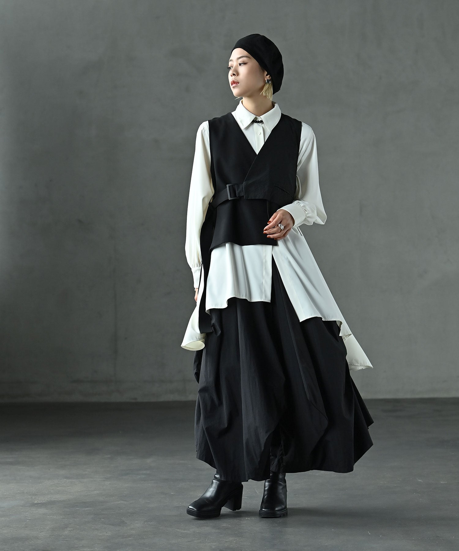 フローイングスカートパンツ – funda mine