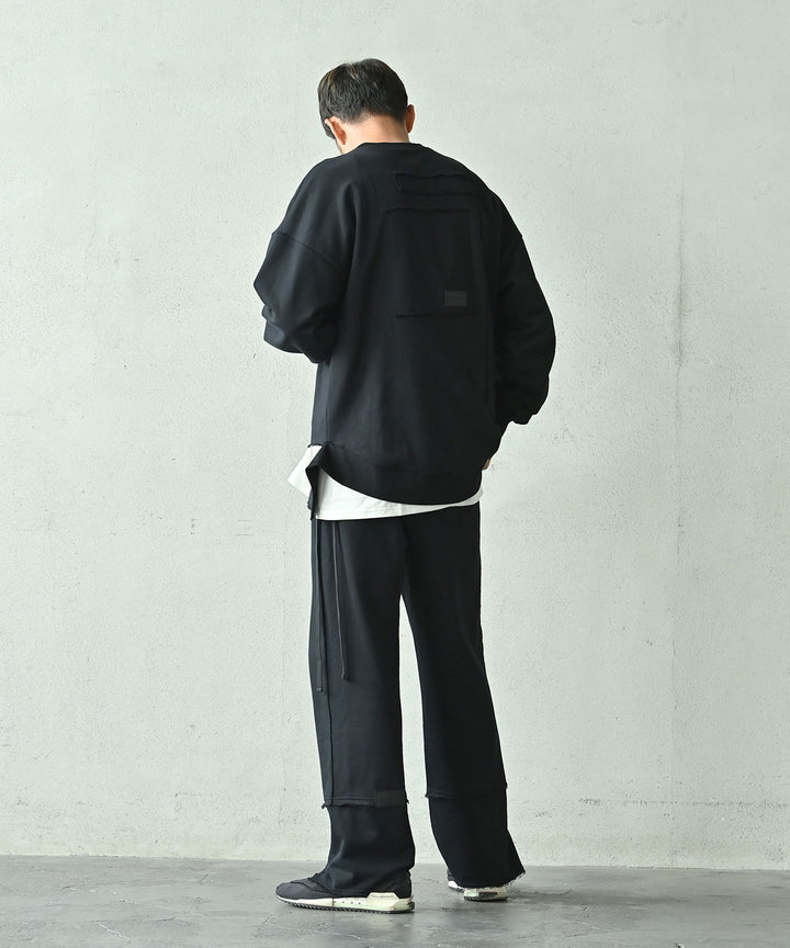 【SETUP可】UNISEX エフォートレス裏毛パンツ