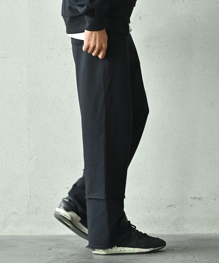 【SETUP可】UNISEX エフォートレス裏毛パンツ