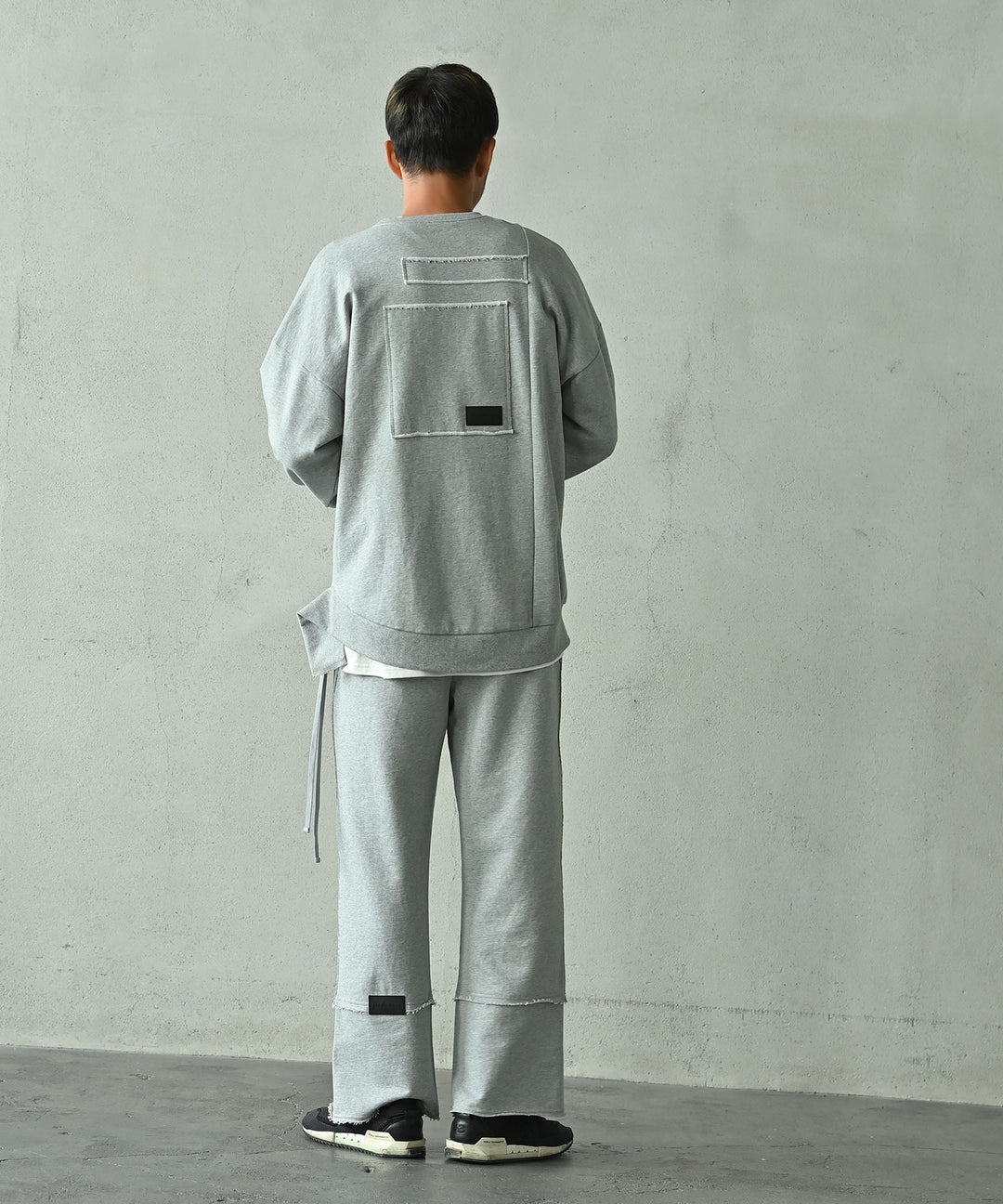 【SETUP可】UNISEX エフォートレス裏毛パンツ