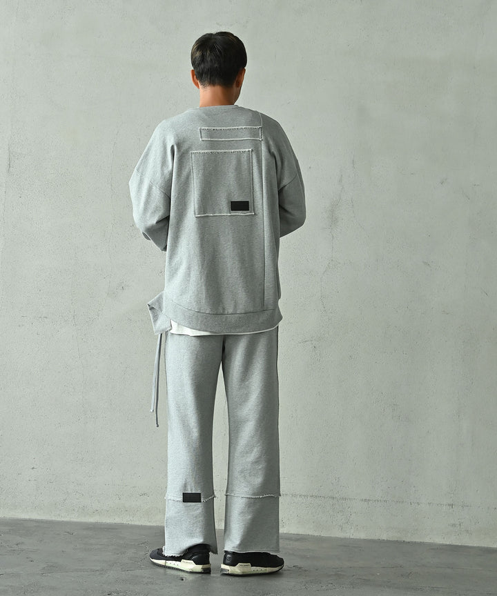 【SETUP可】UNISEX エフォートレス裏毛パンツ