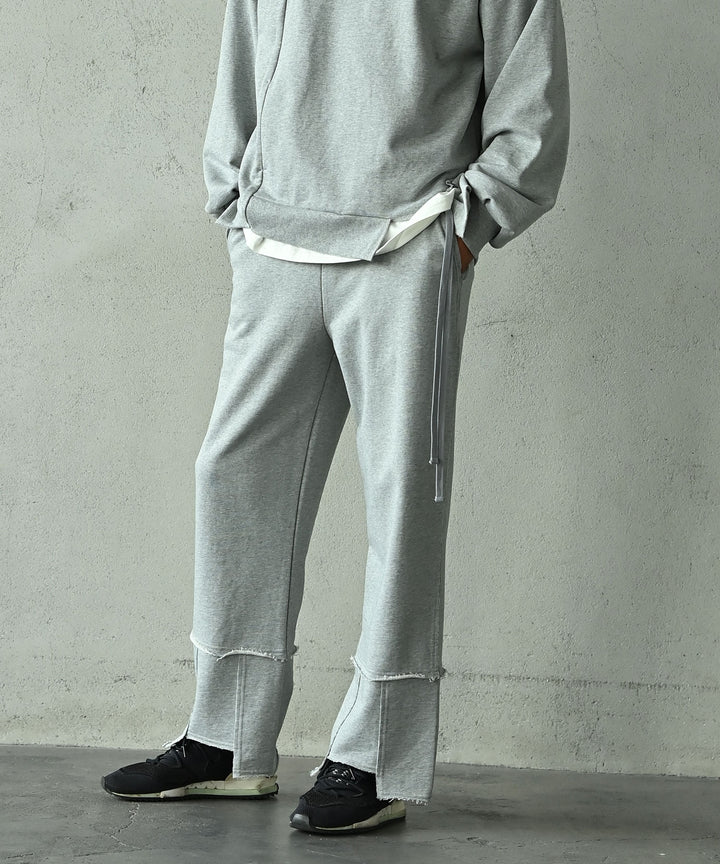 【SETUP可】UNISEX エフォートレス裏毛パンツ