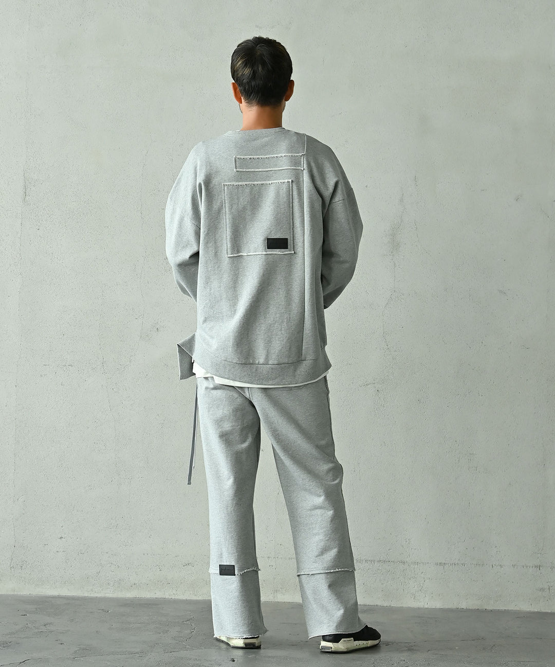 【SETUP可】UNISEX エフォートレス裏毛パンツ