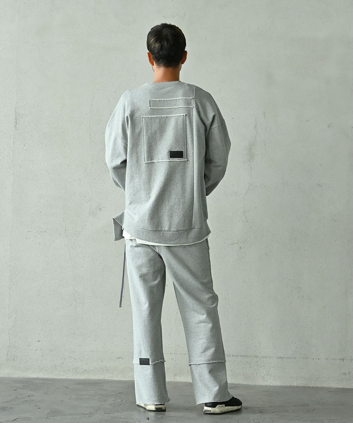 【SETUP可】UNISEX エフォートレス裏毛パンツ