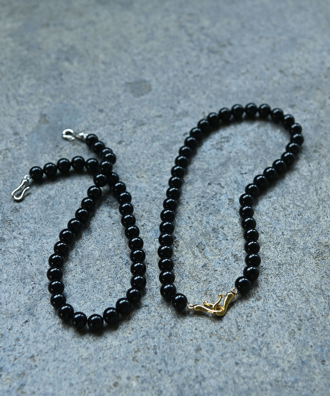 ブラックストーンネックレス