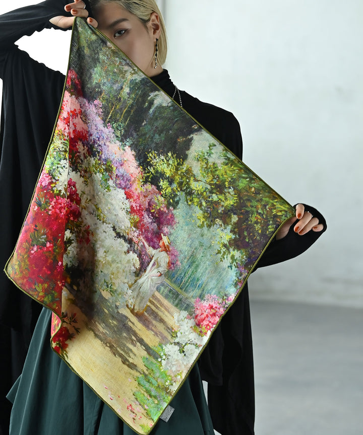 フラワーリュミエールスカーフ