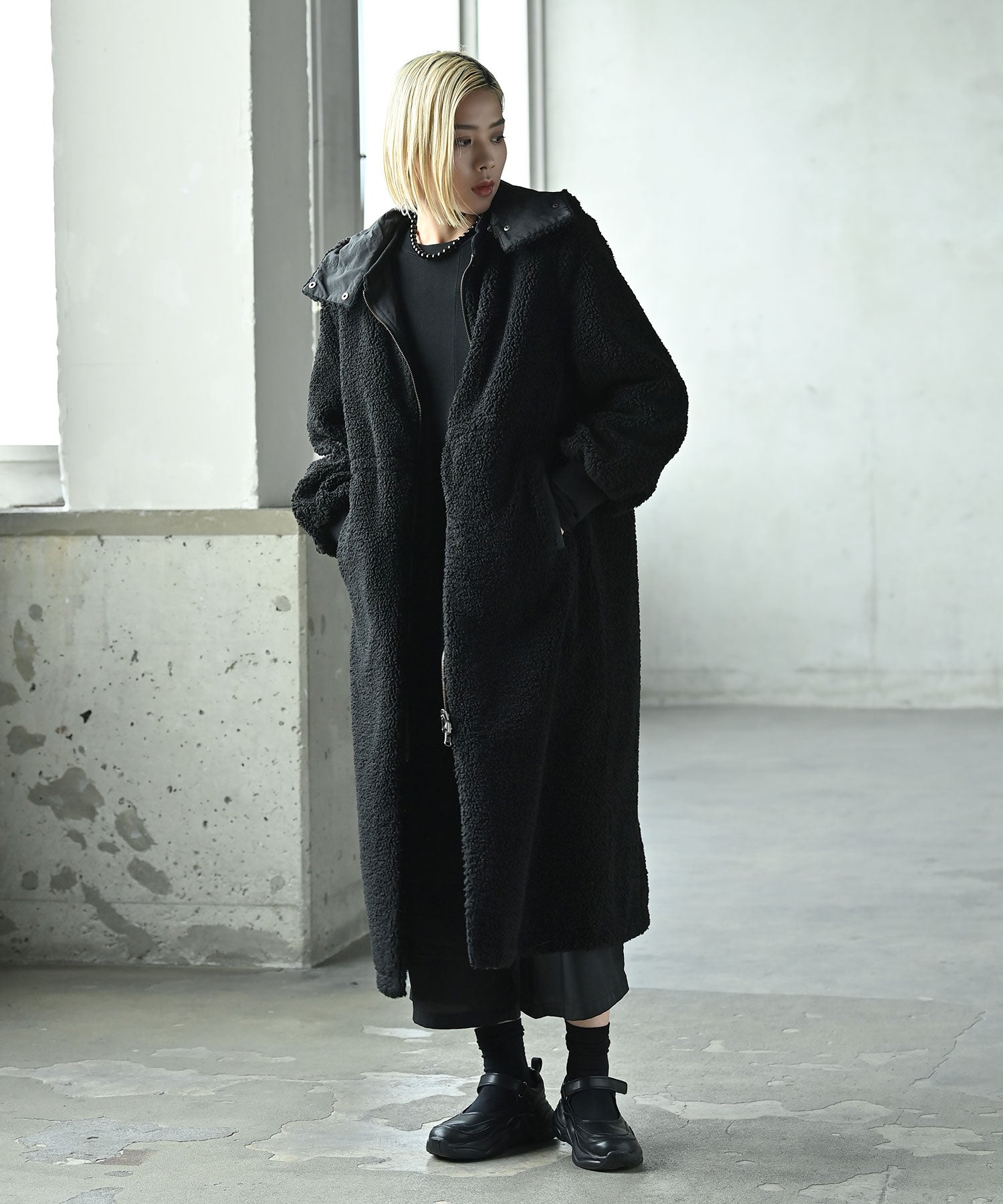 4WAY ボアロングコート – funda mine