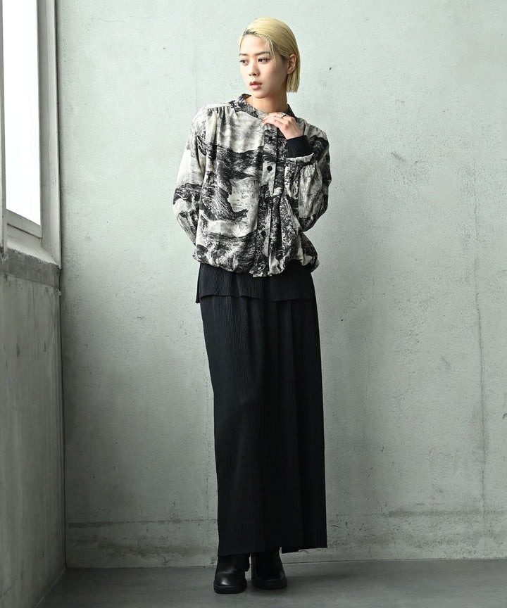 スミエドレープブラウス