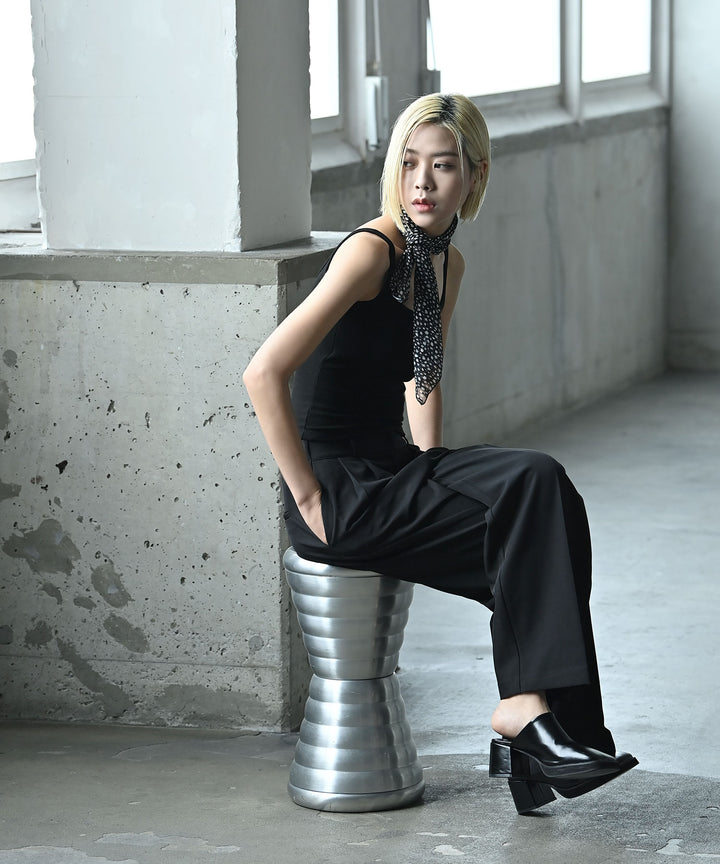 裏微起毛カップインタンクトップ