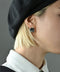 サージカルワンタッチスクエアピアス