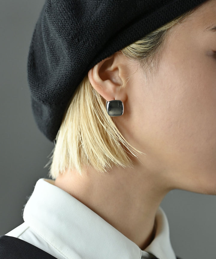 サージカルワンタッチスクエアピアス