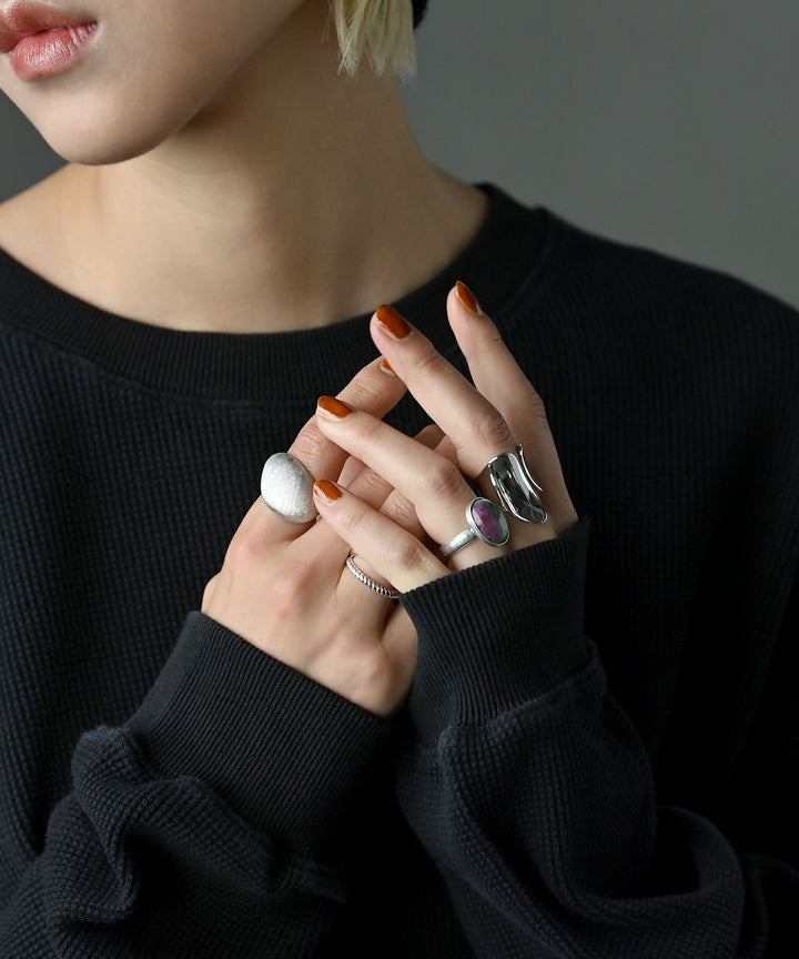 [SILVER]ルビーインカイヤナイトリング