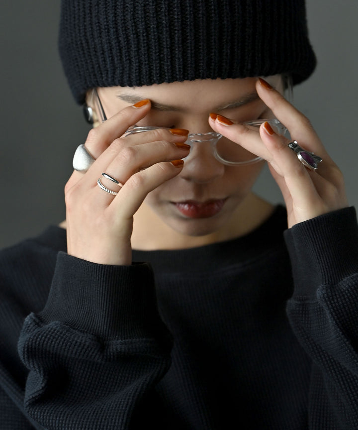 [SILVER]マットスムースリング