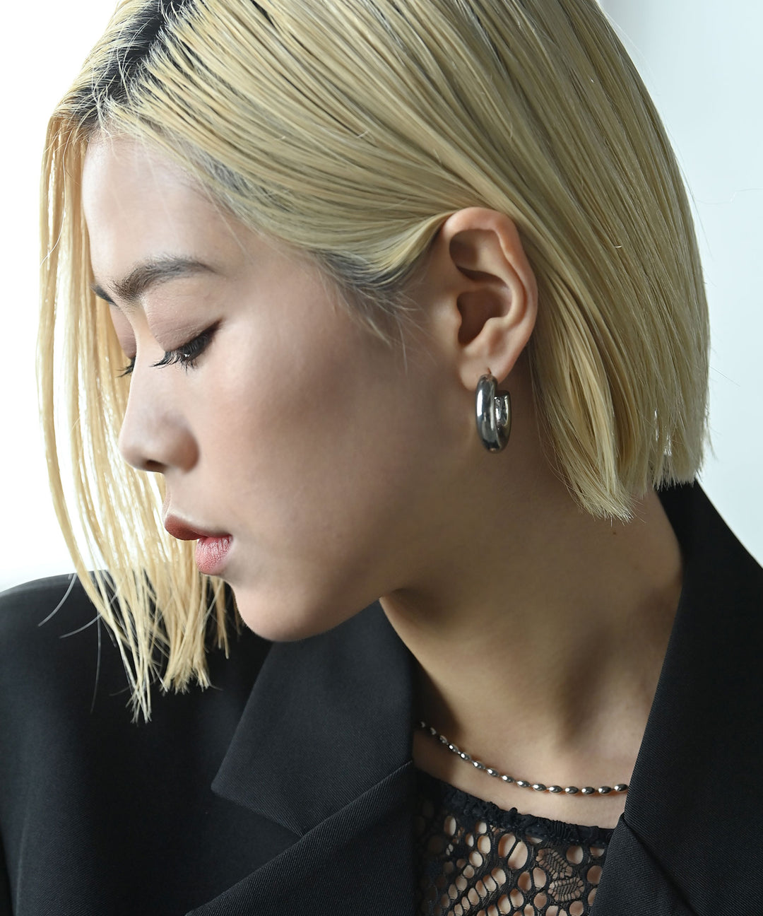 サージカルフープピアス