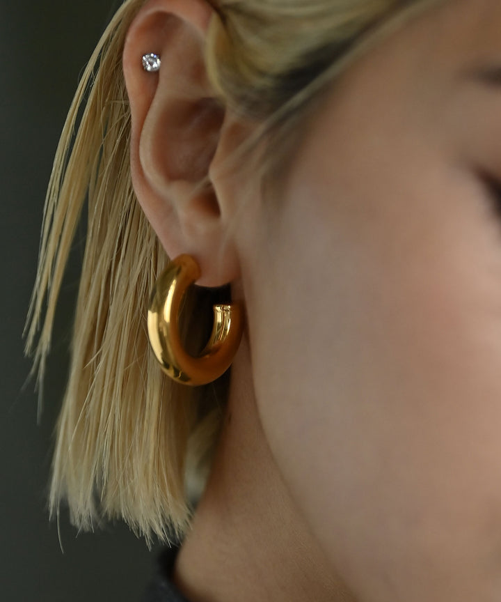 サージカルフープピアス