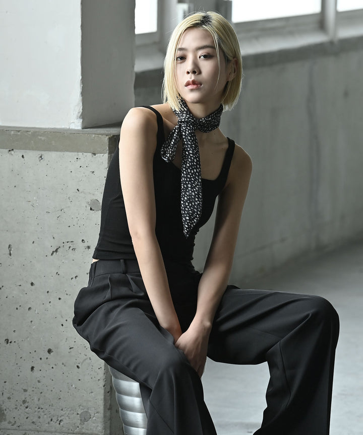 裏微起毛カップインタンクトップ