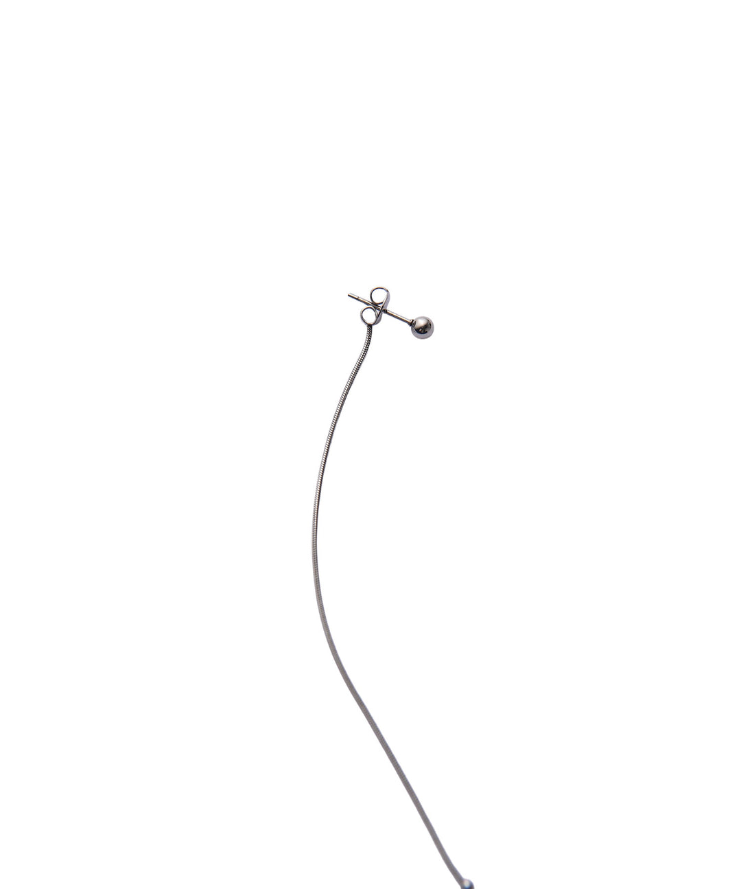 サージカルロングチェーンピアス