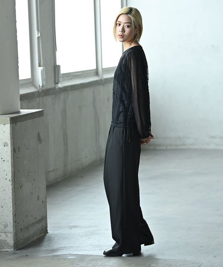 【SETUP可】スラックスパンツ