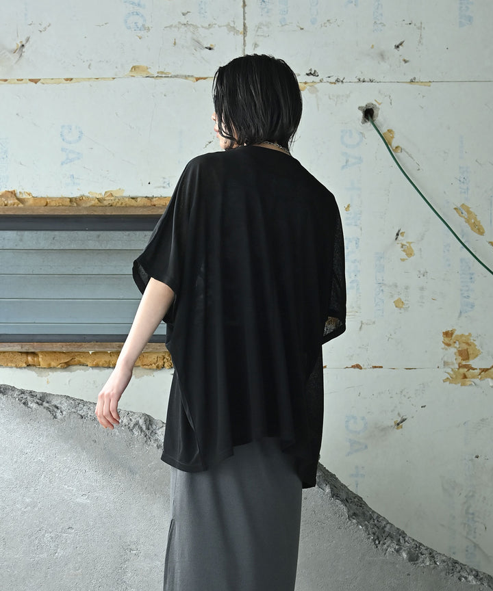 シアーボックスカーデ