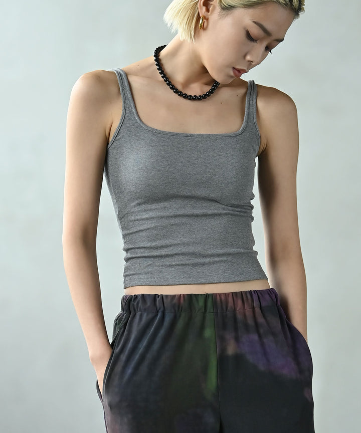 裏微起毛カップインタンクトップ