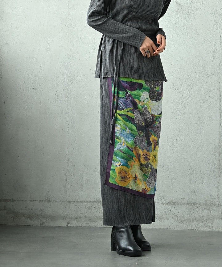 【SETUP可】リラックスアイラインスカート