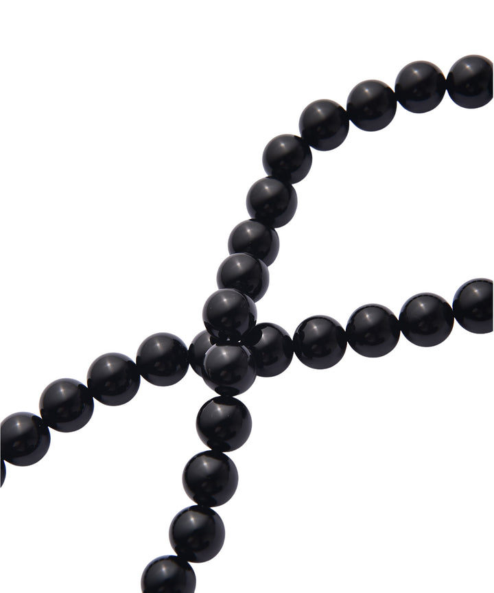 ブラックストーンネックレス
