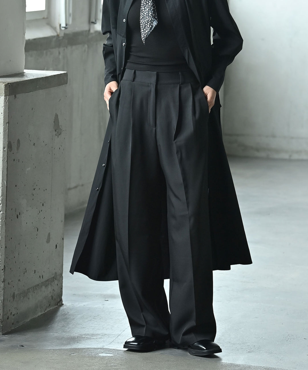 【SETUP可】スラックスパンツ