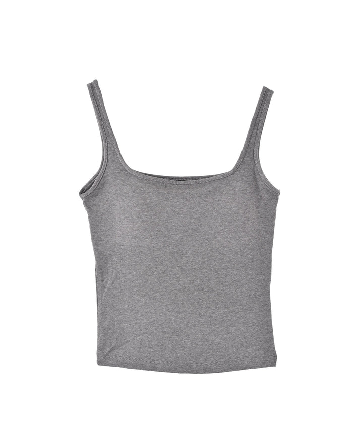 裏微起毛カップインタンクトップ