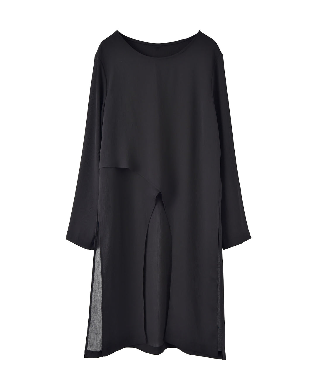 カーブレイヤーブラウス