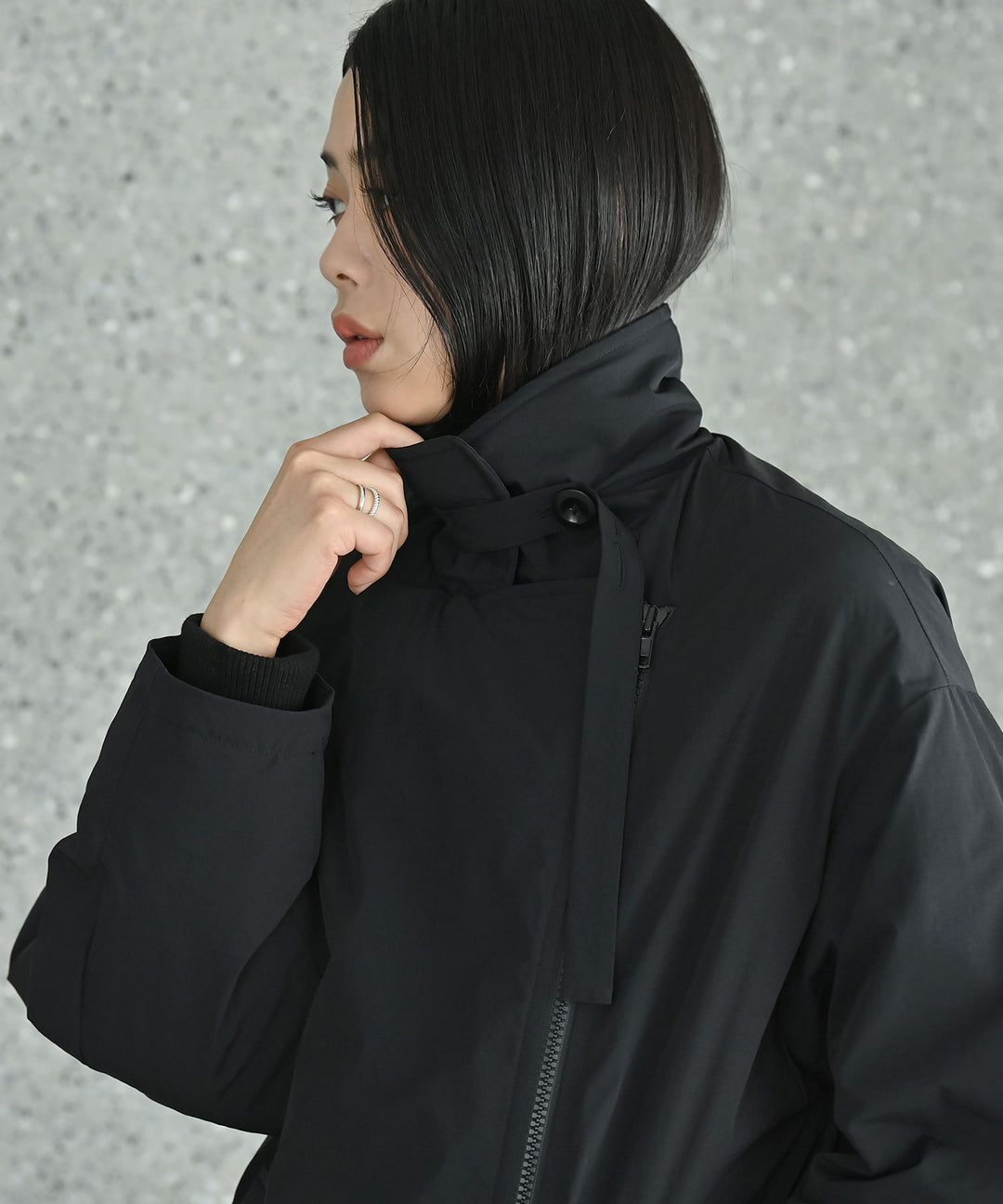 UNISEX 2WAYロングダウンコート