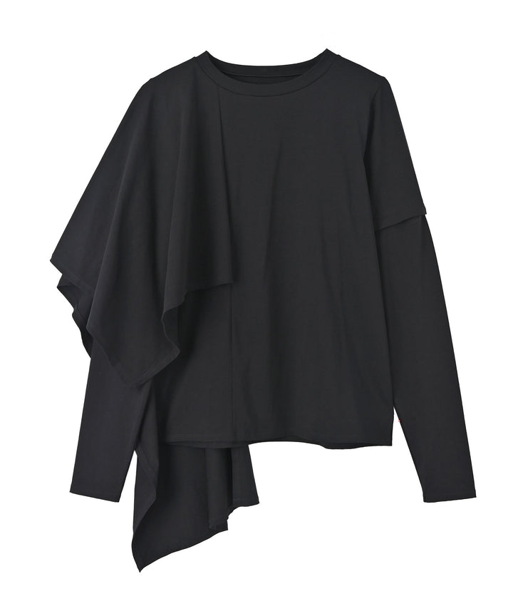 2WAYアシンメトリーカットトップス