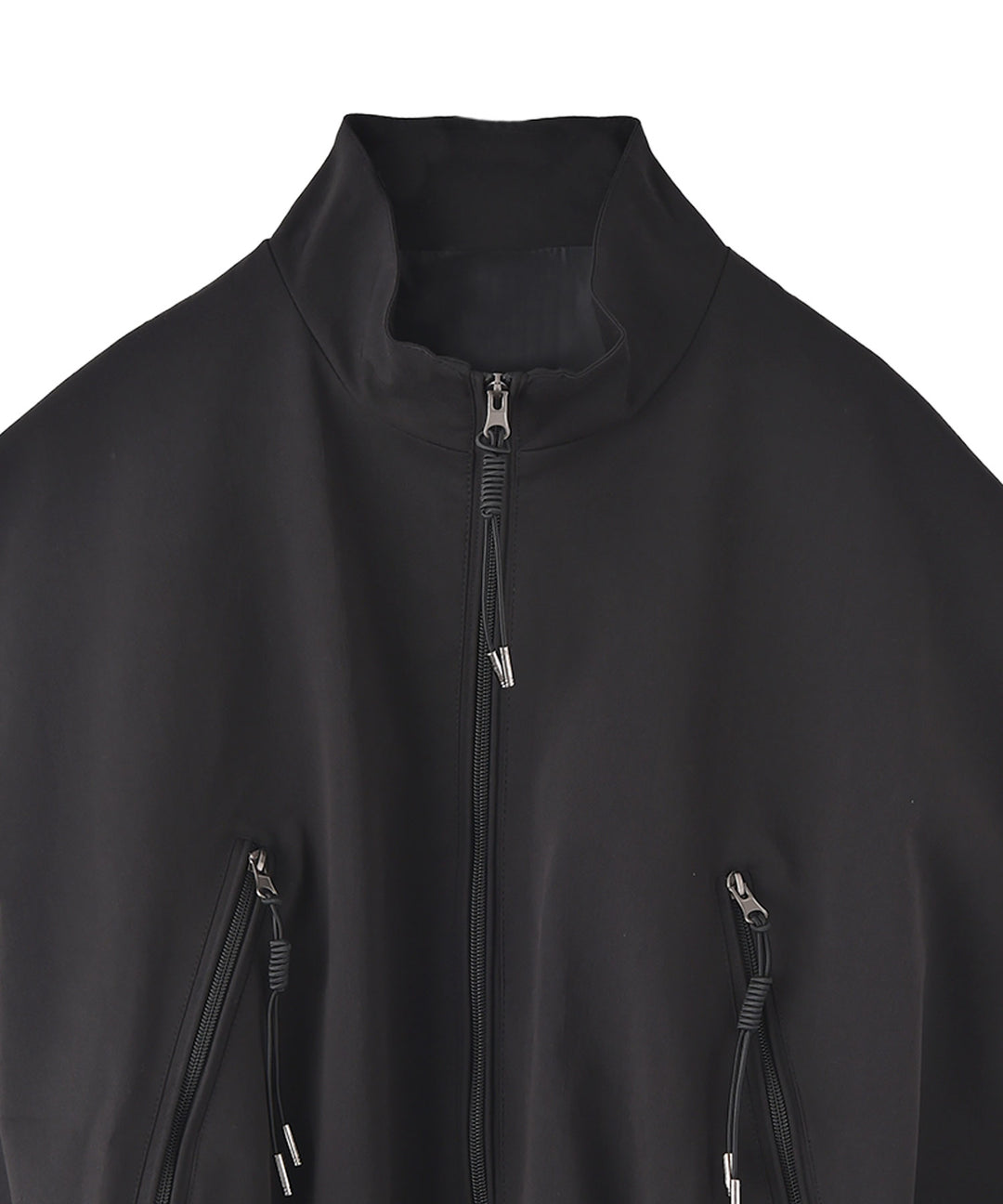 スタンドカラーベスト