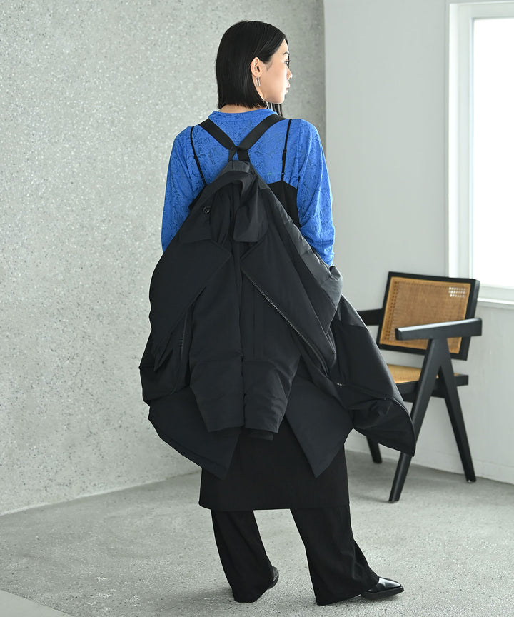 UNISEX 2WAYロングダウンコート