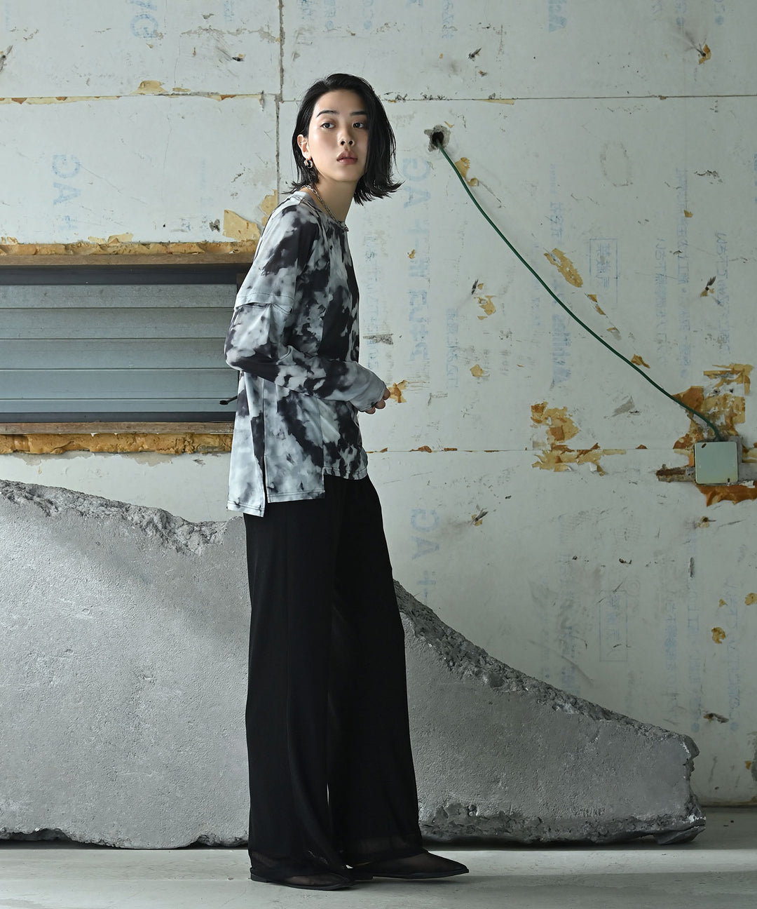 2WAYパターントップス