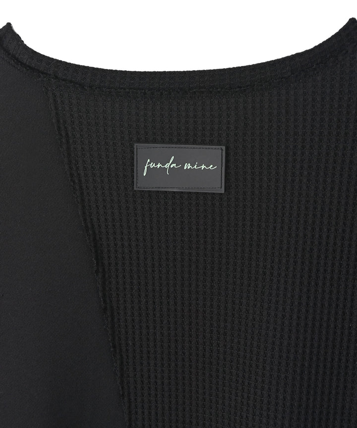 UNISEX テクニカルパッチワークトップス