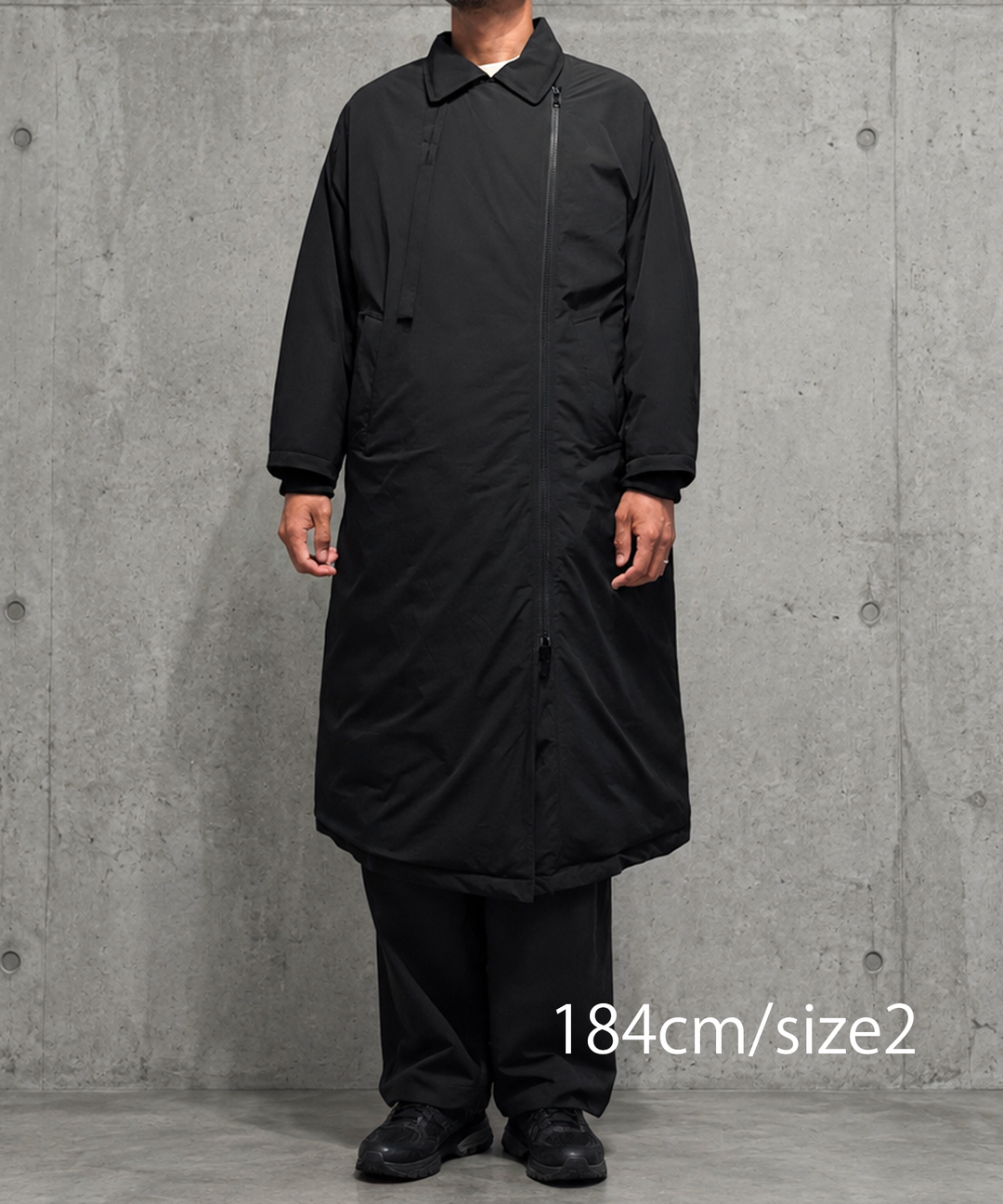 UNISEX 2WAYロングダウンコート