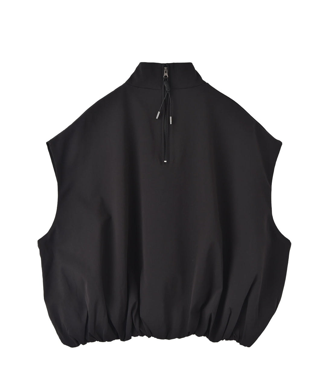 スタンドカラーベスト