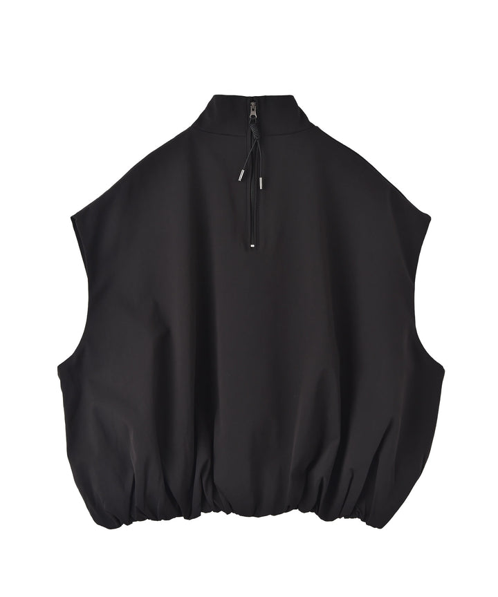 スタンドカラーベスト