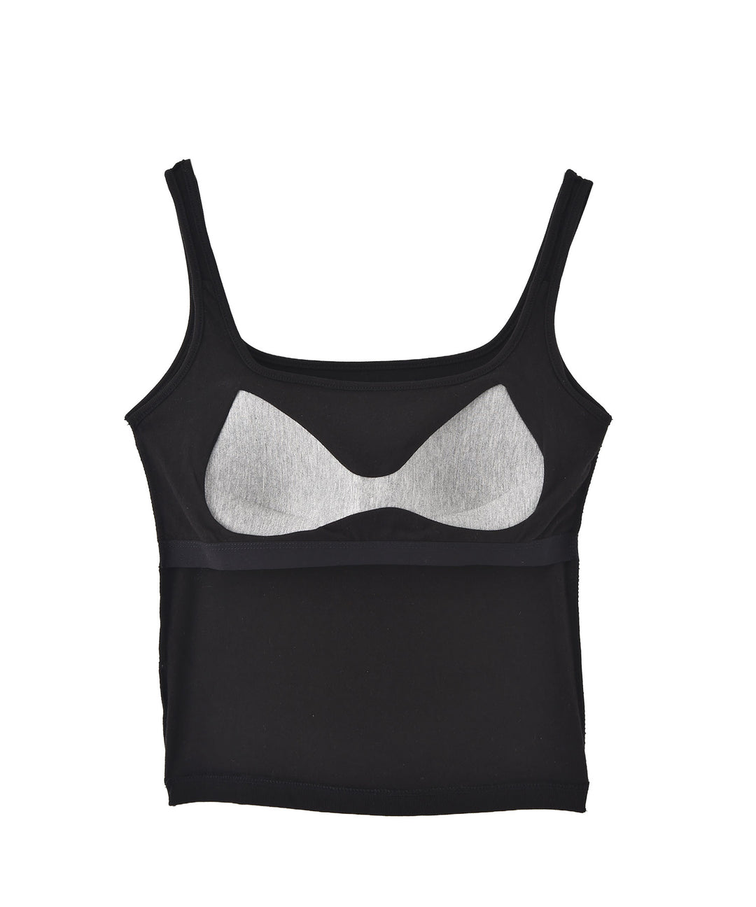 裏微起毛カップインタンクトップ