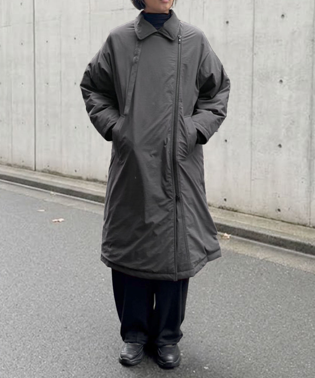 UNISEX 2WAYロングダウンコート