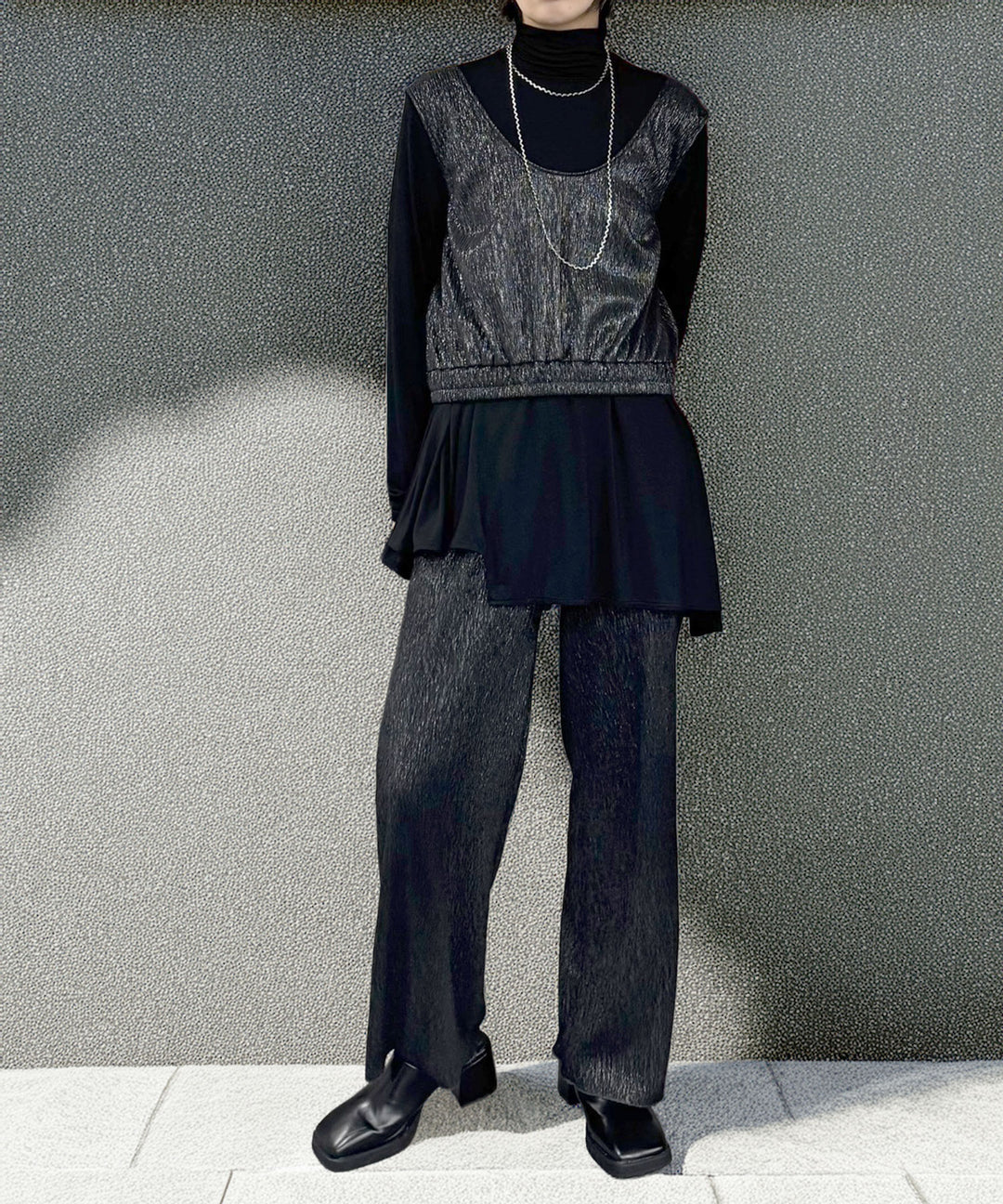 [前後2WAY]グリッターベスト