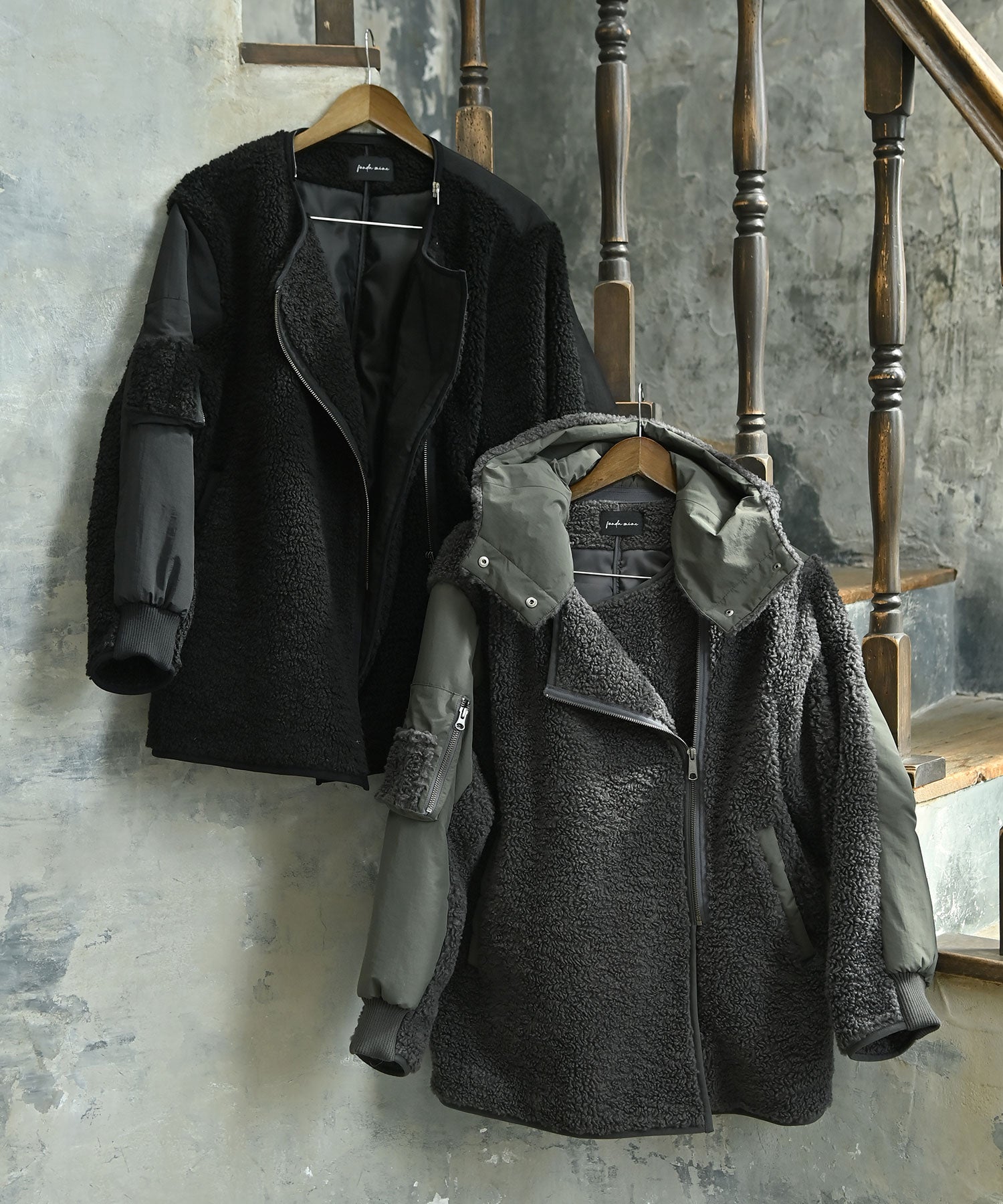 2WAY ボアショートコート – funda mine