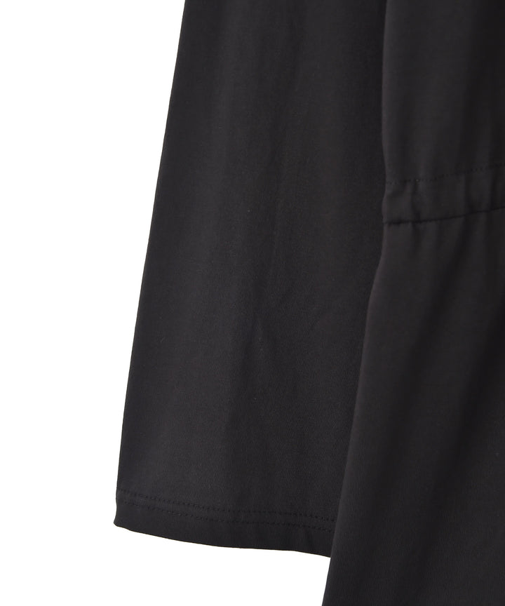 ロングスリーブウエストシェイプチュニックトップス