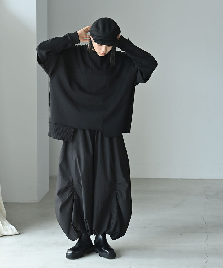 UNISEX テクニカルパッチワークトップス