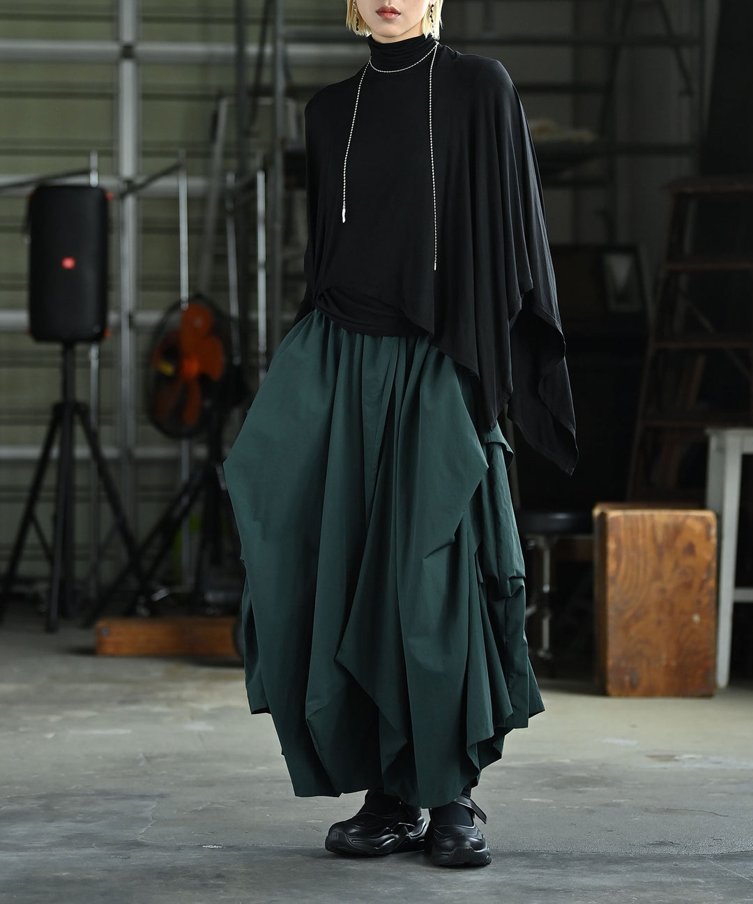 【しっとり肌触り】360°アンサンブルトップス