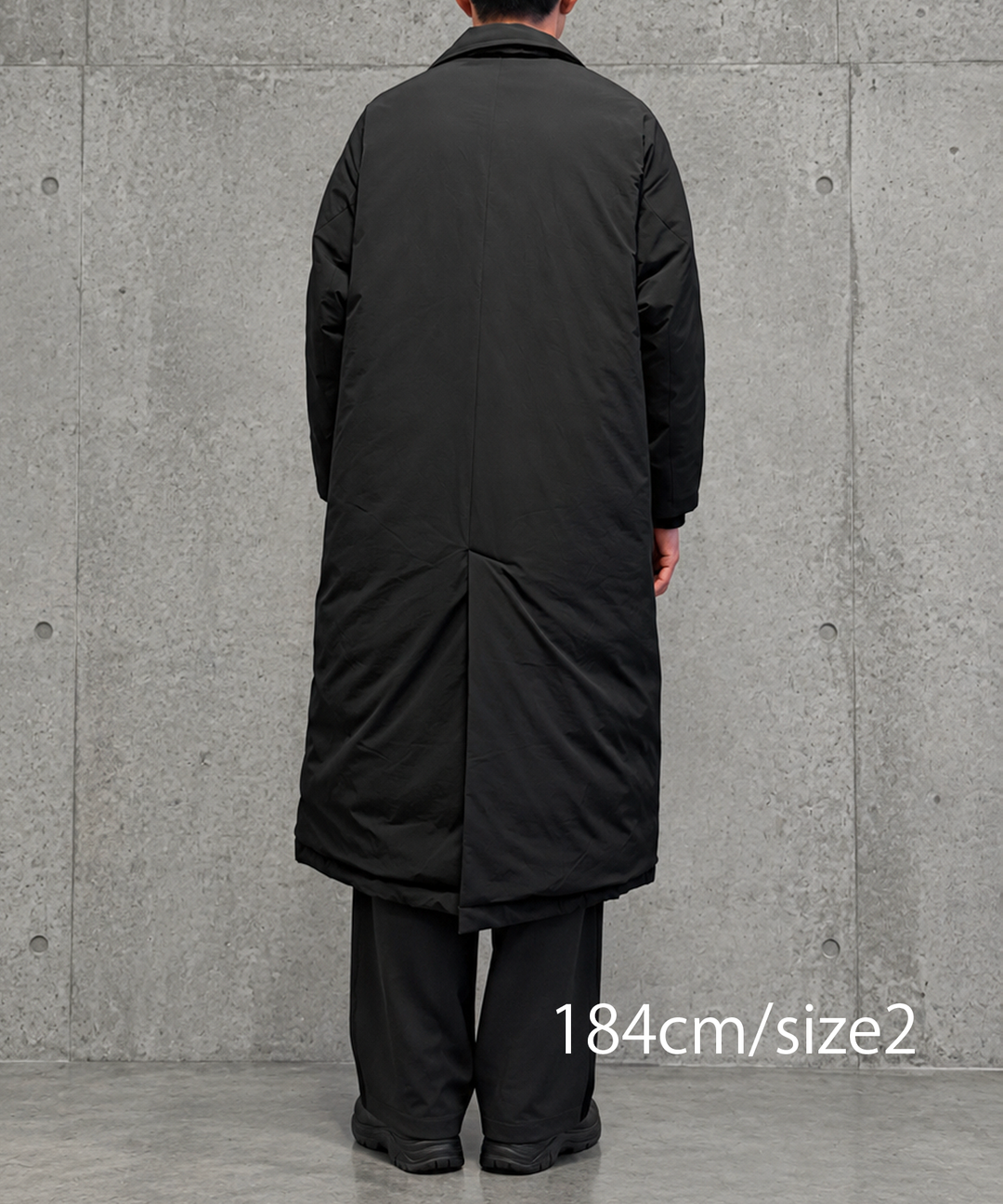 UNISEX 2WAYロングダウンコート