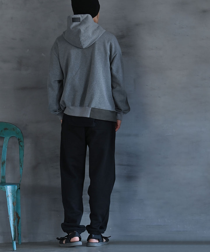 UNISEX スイッチングジップフーディー