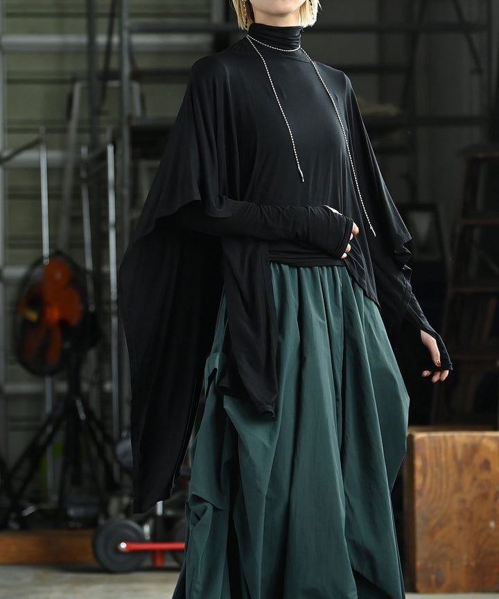 【しっとり肌触り】360°アンサンブルトップス